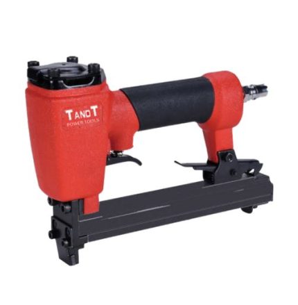 Air Stapler - TT1010F Product : Air Stapler Brand : TANDT Model : TT1010F Specification : Operation Pressure : 60-120 PSI Nail Loading Capacity : 70 Pcs Max Pressure : 8.3 Bar (120 PSI) Air Inlet : PT 1/4’’ Weight : 0.91 kg.